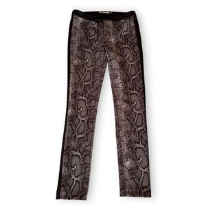 MUSTARD SEED snake print pants size S